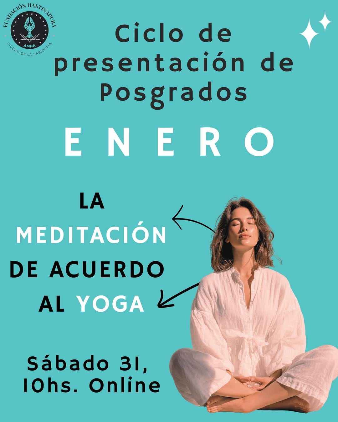 Post 5 by • Escuela de Filosofía Espiritual •Yoga • Meditación on Instagram (image)