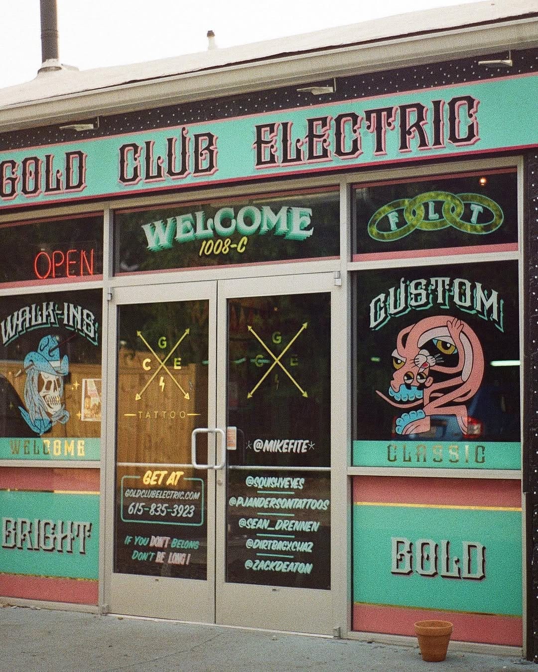 Post 1 by Gold Club Electric Tattoo on Instagram (image)