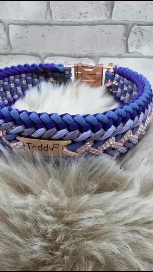 Post 4 by Hundezubehör 🐾Halsbänder🐾Leinen🐾Geschirre🐾Schlüsselanhänger 🐾 on Instagram (video)