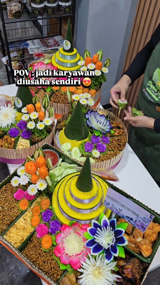 Post 7 by tumpeng jakarta bekasi catering jakarta on Instagram (video)