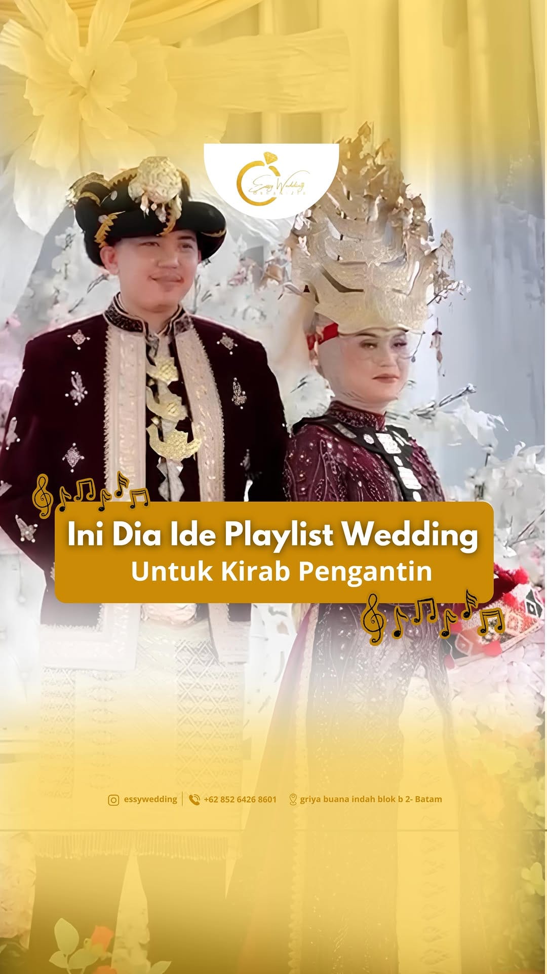 Post 1 by WEDDING ORGANIZER & PLANNER | M.U.A | DEKORASI PELAMINAN BATAM on Instagram (video)