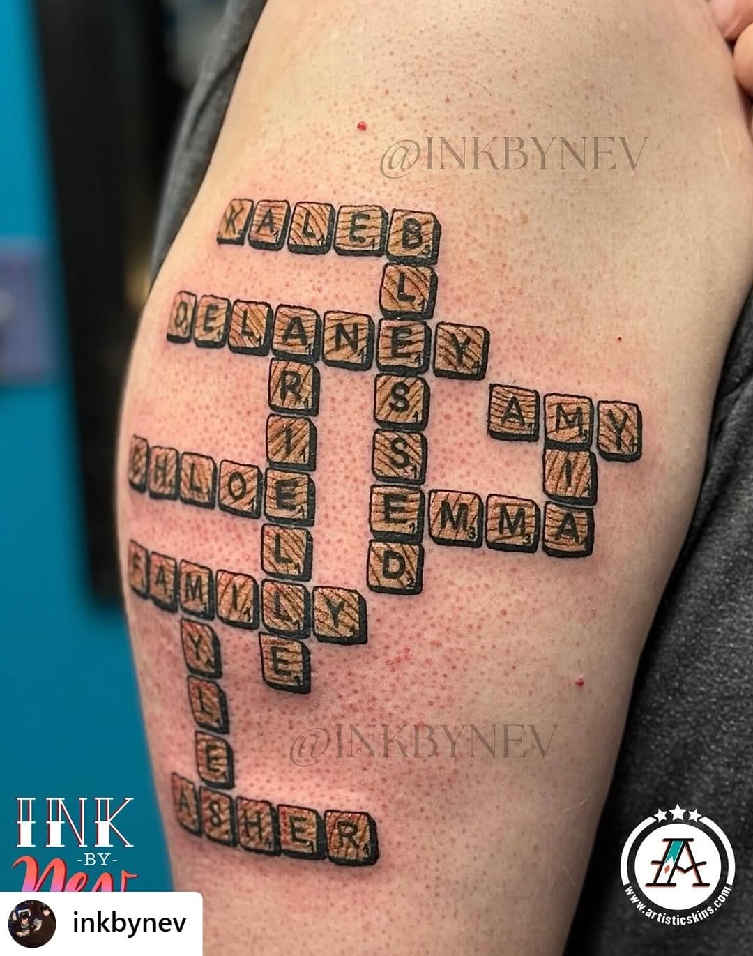Post 9 by Artistic Skin Designs on Instagram (carousel)