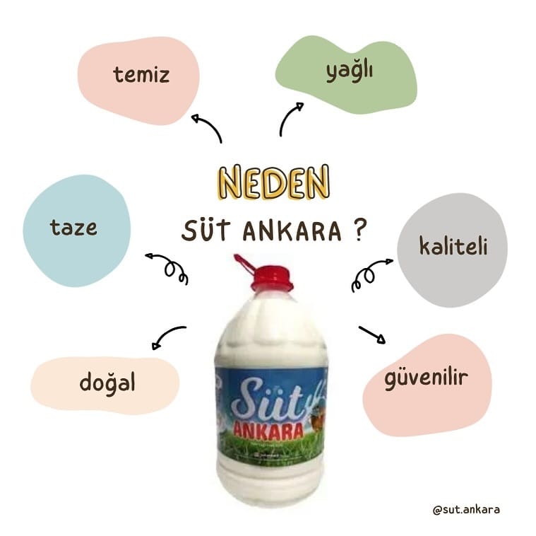 Post 7 by Süt Ankara Aile Çiftliği on Instagram (image)