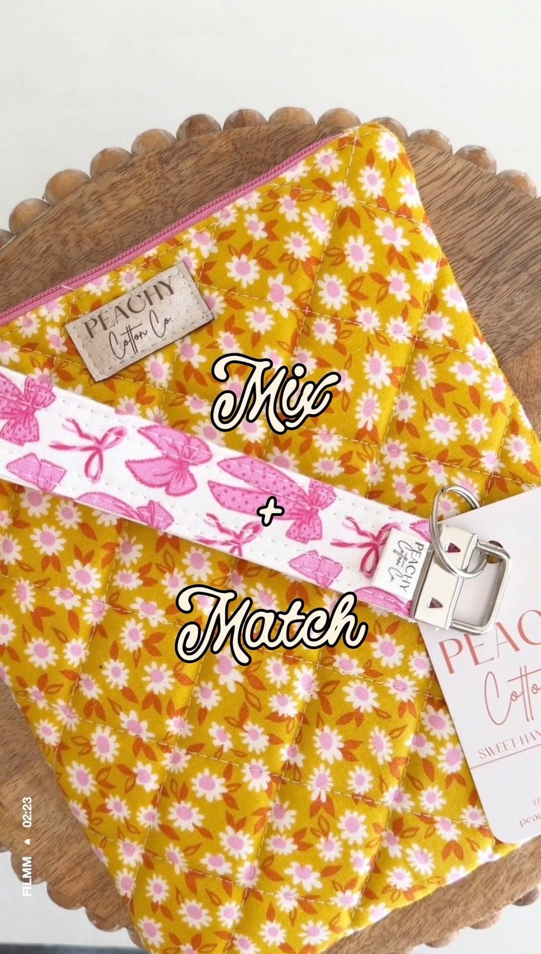 Post 9 by Peachy Cotton Co | Audrey + Molly 🤍 on Instagram (video)
