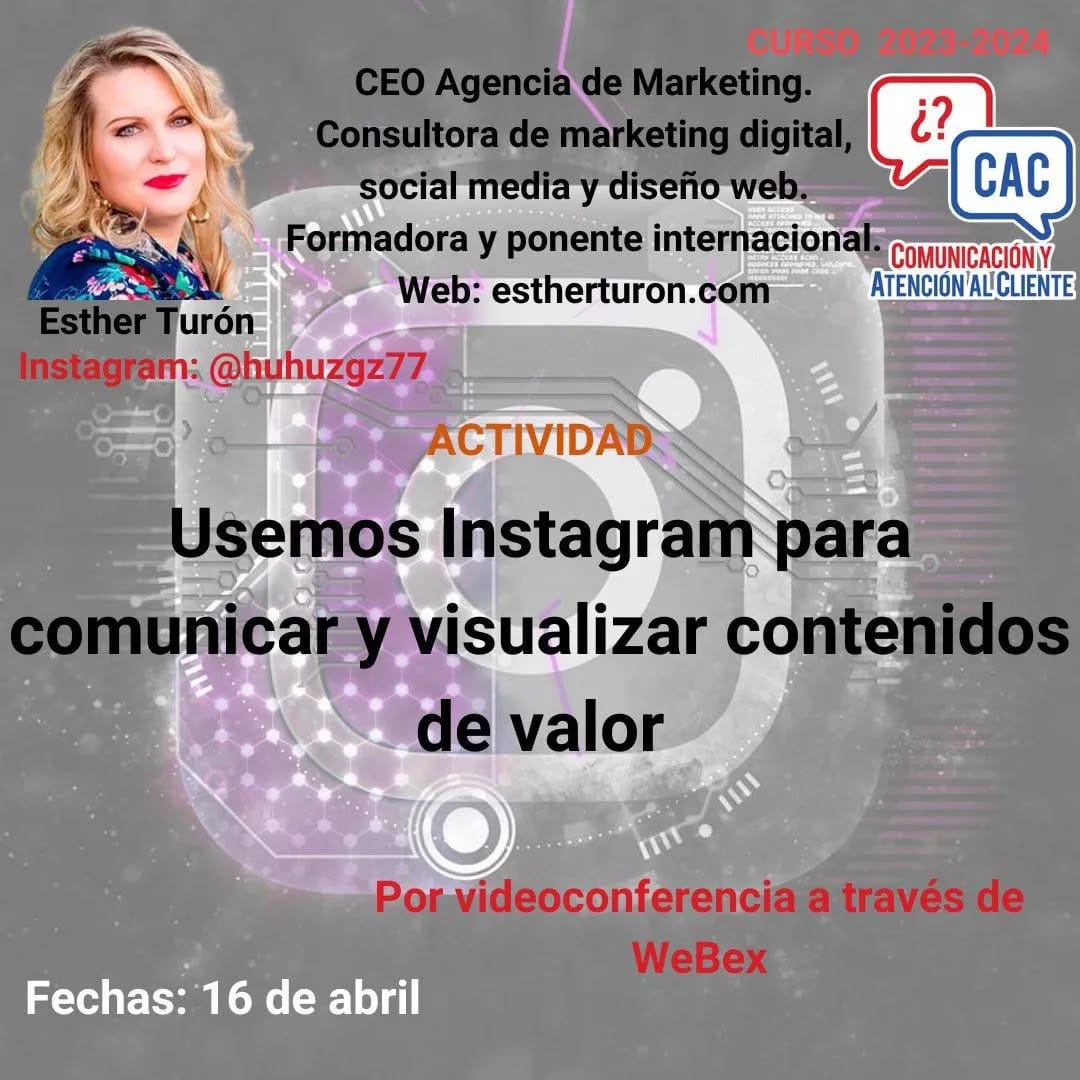 Post 6 by Esther Turón on Instagram (image)