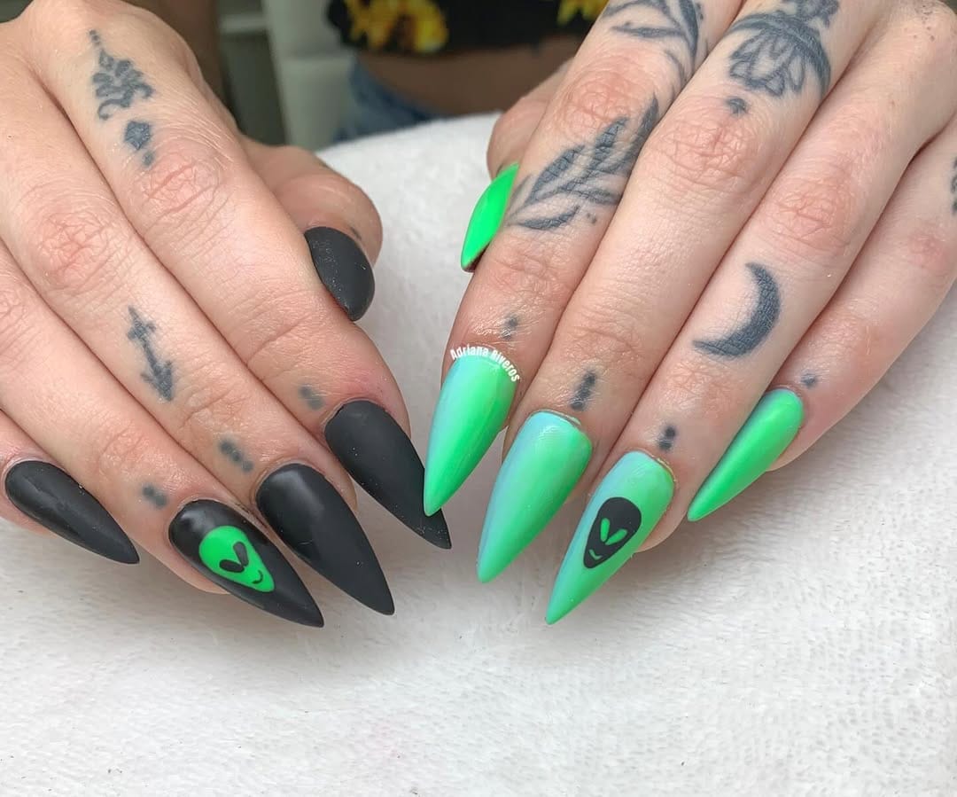 Post 9 by 3D Nails Salon on Instagram (image)