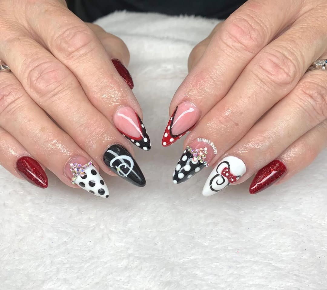 Post 4 by 3D Nails Salon on Instagram (image)
