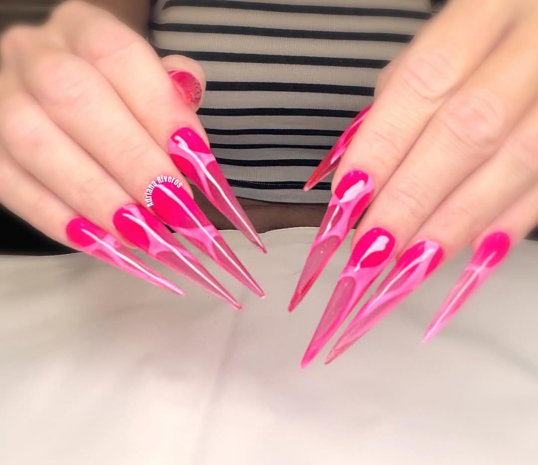 Post 2 by 3D Nails Salon on Instagram (image)