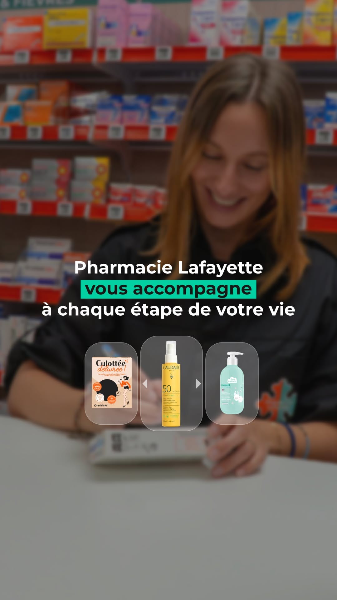 Post 2 by Pharmacie Lafayette on Instagram (video)