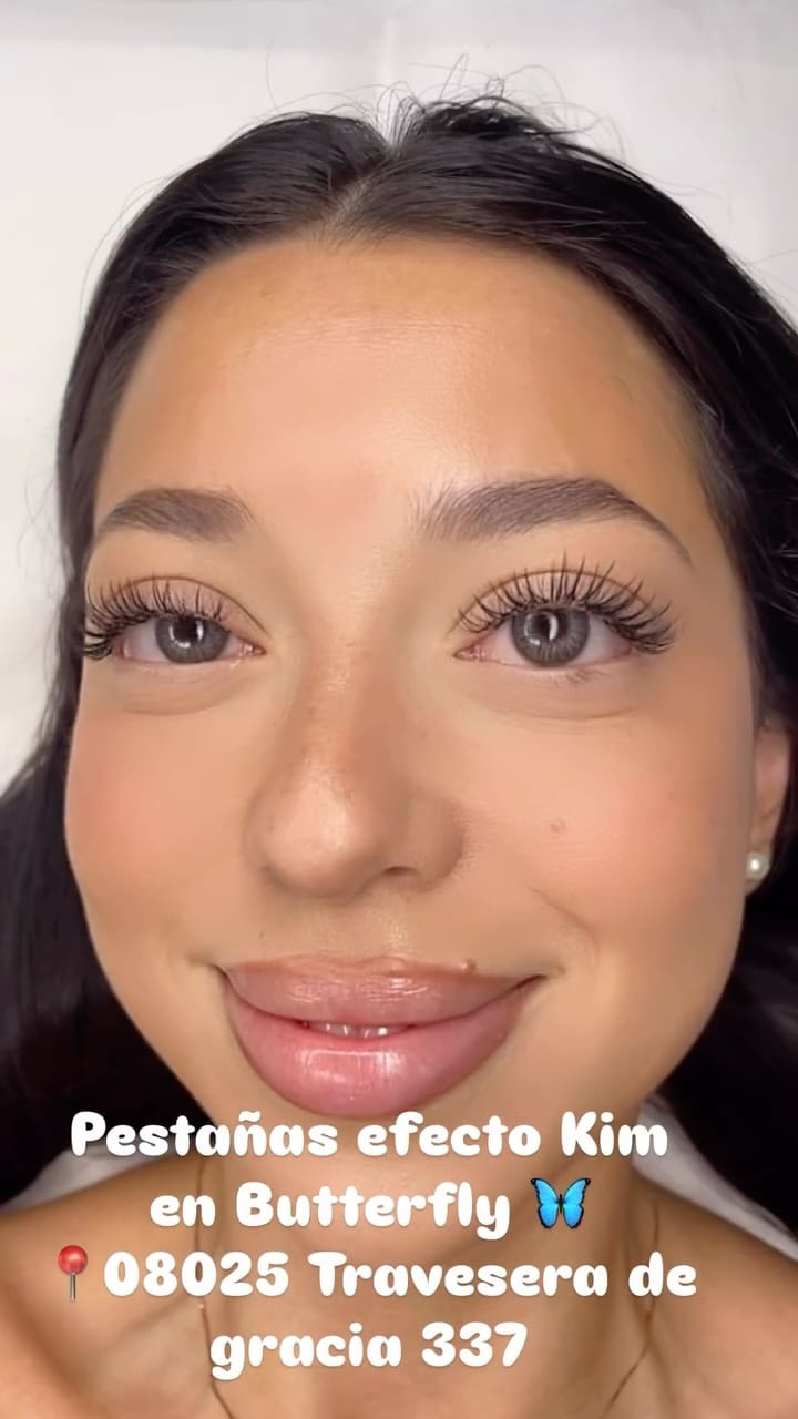 Post 3 by PESTAÑAS CEJAS BCN BUTTERFLY on Instagram (video)