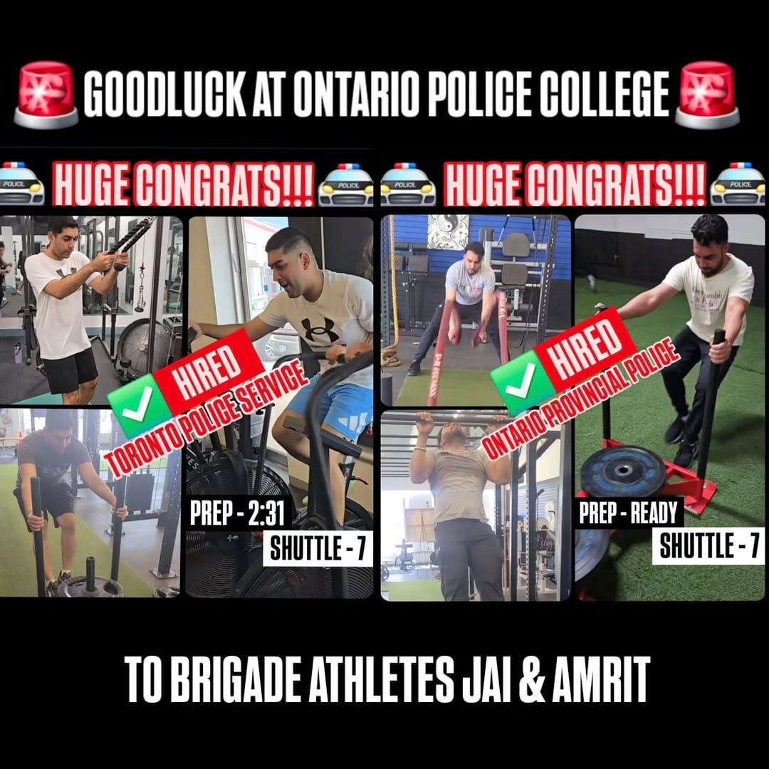 Post 3 by Iron Body Brigade - Police PREP & Shuttle Run Specialist 🛡 on Instagram (image)
