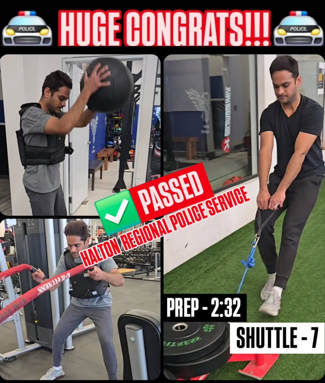Post 6 by Iron Body Brigade - Police PREP & Shuttle Run Specialist 🛡 on Instagram (image)