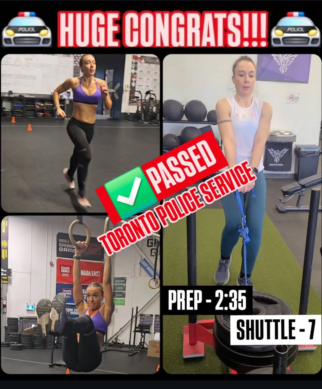 Post 2 by Iron Body Brigade - Police PREP & Shuttle Run Specialist 🛡 on Instagram (image)