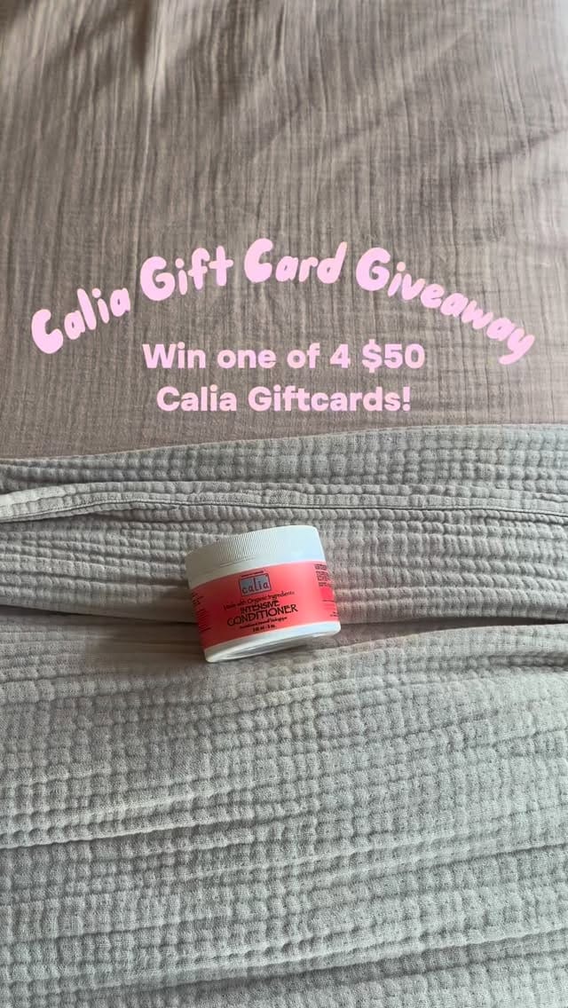 Post 7 by Calia Natural on Instagram (video)
