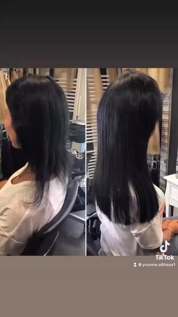 Post 6 by Haarverlängerung Hessen on Instagram (video)