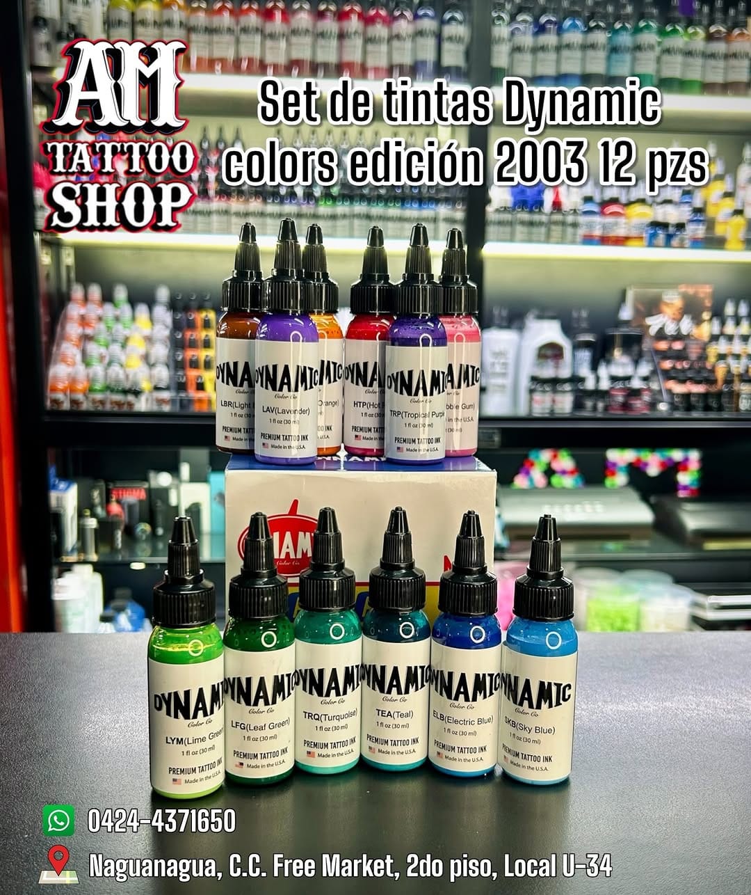 Post 7 by Am Tattoo Supply| Venta de insumos para tatuar on Instagram (carousel)
