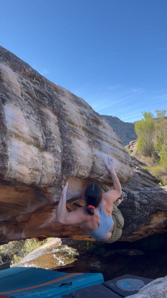 Post 9 by Salomé Romain French Climber on Instagram (video)