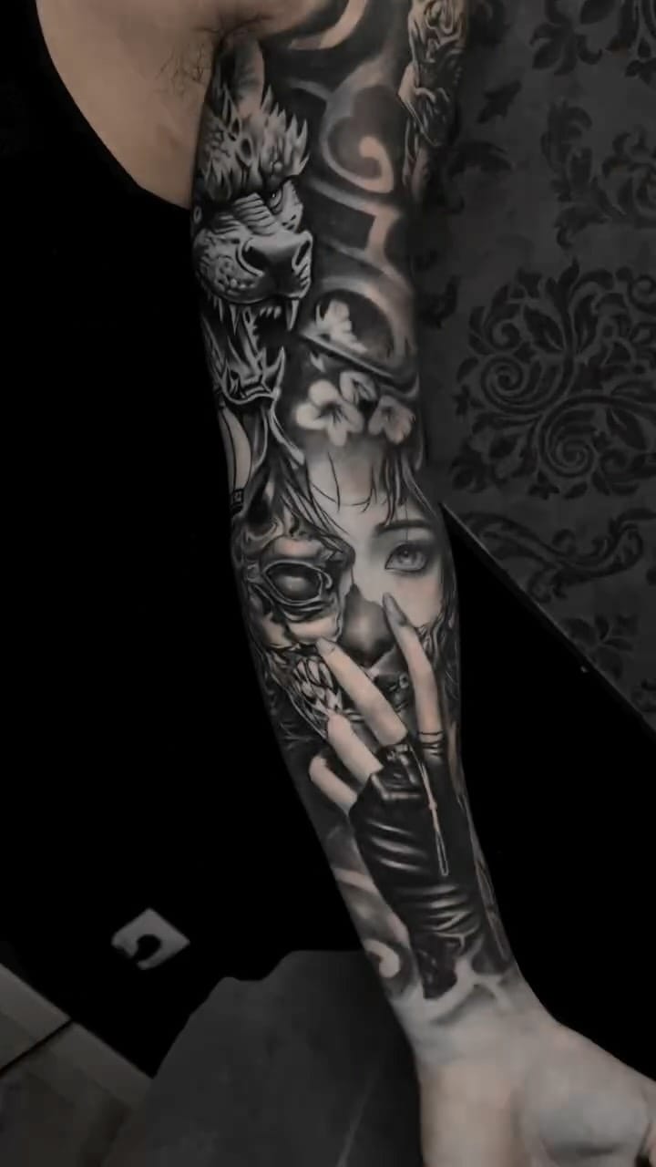 Post 3 by ESTUDIO TATUAJES | ZARAGOZA on Instagram (video)