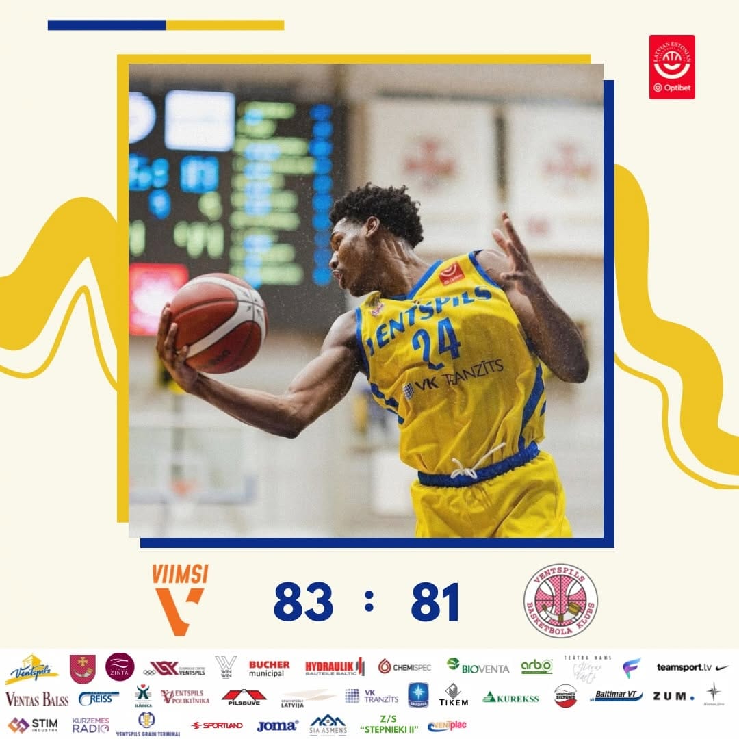 Post 3 by BK “Ventspils” on Instagram (image)