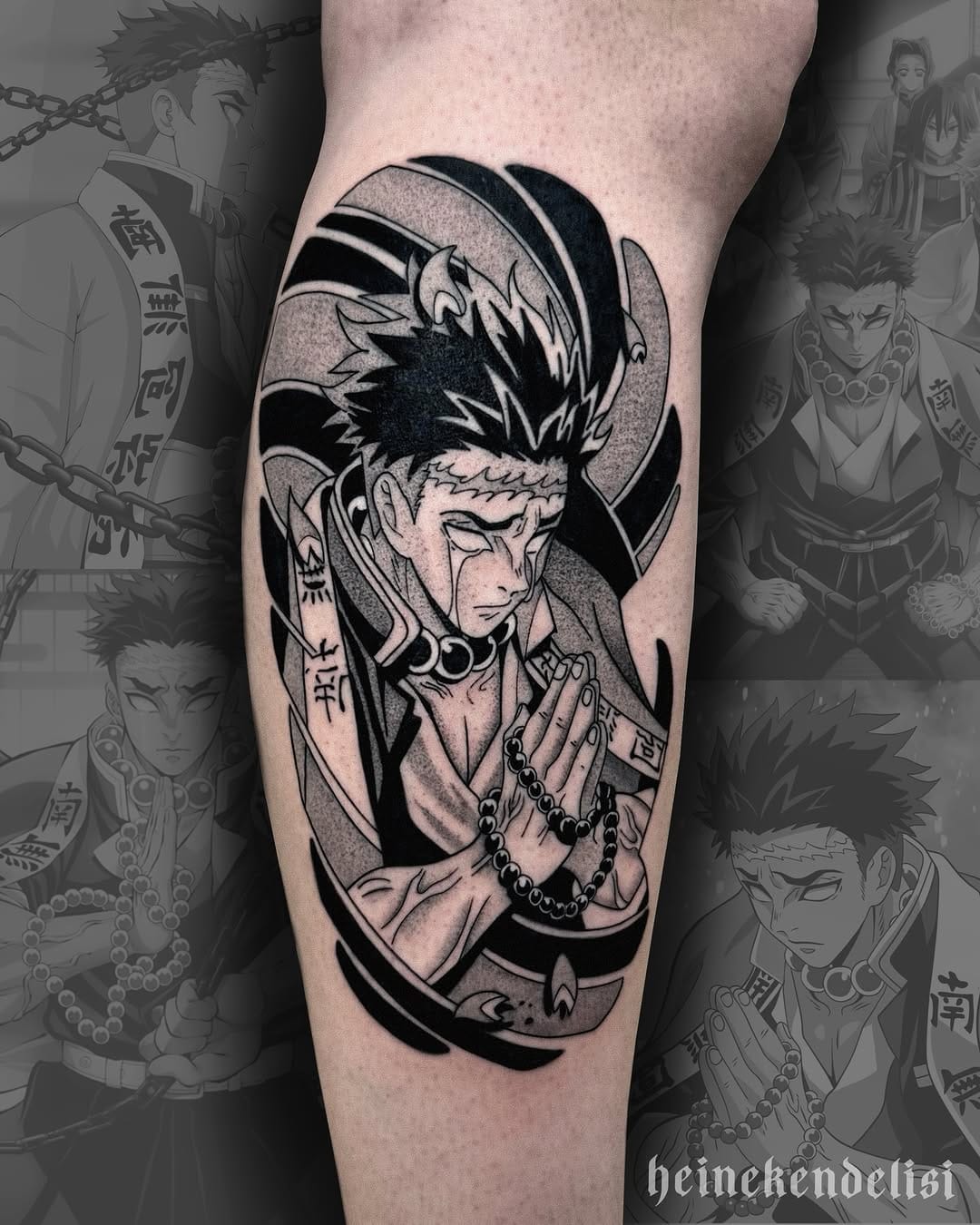 Post 3 by Mert Erdoğan | Anime Tattoos on Instagram (image)