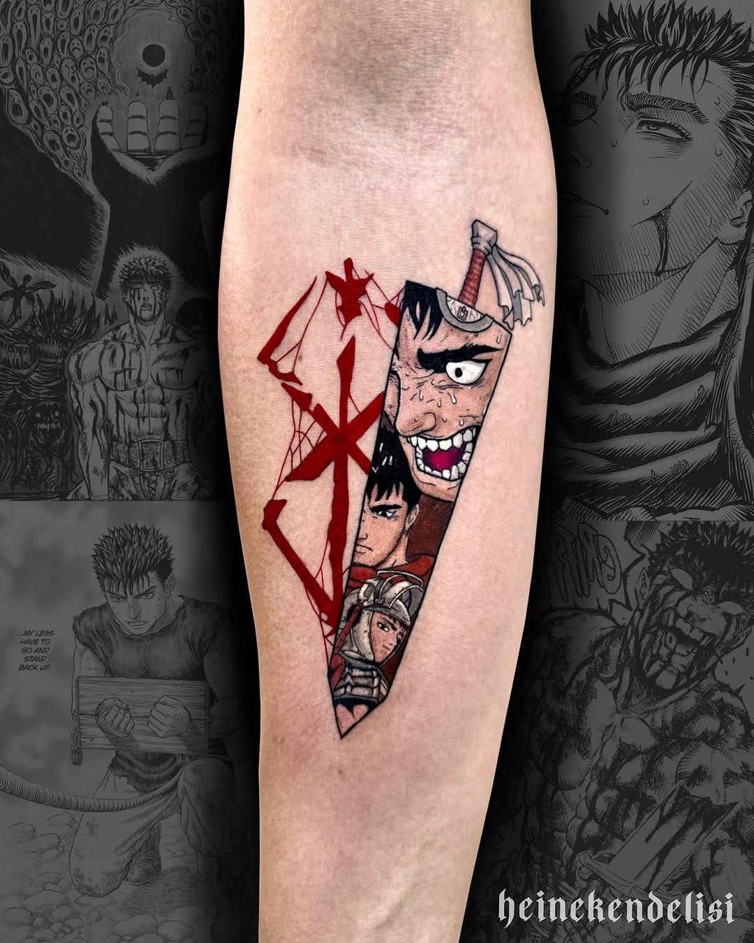 Post 6 by Mert Erdoğan | Anime Tattoos on Instagram (image)