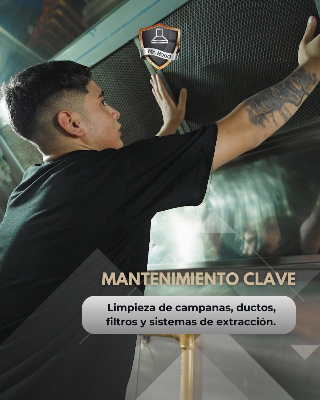 Post 2 by Mr. Hood Limpieza de Campanas on Instagram (image)