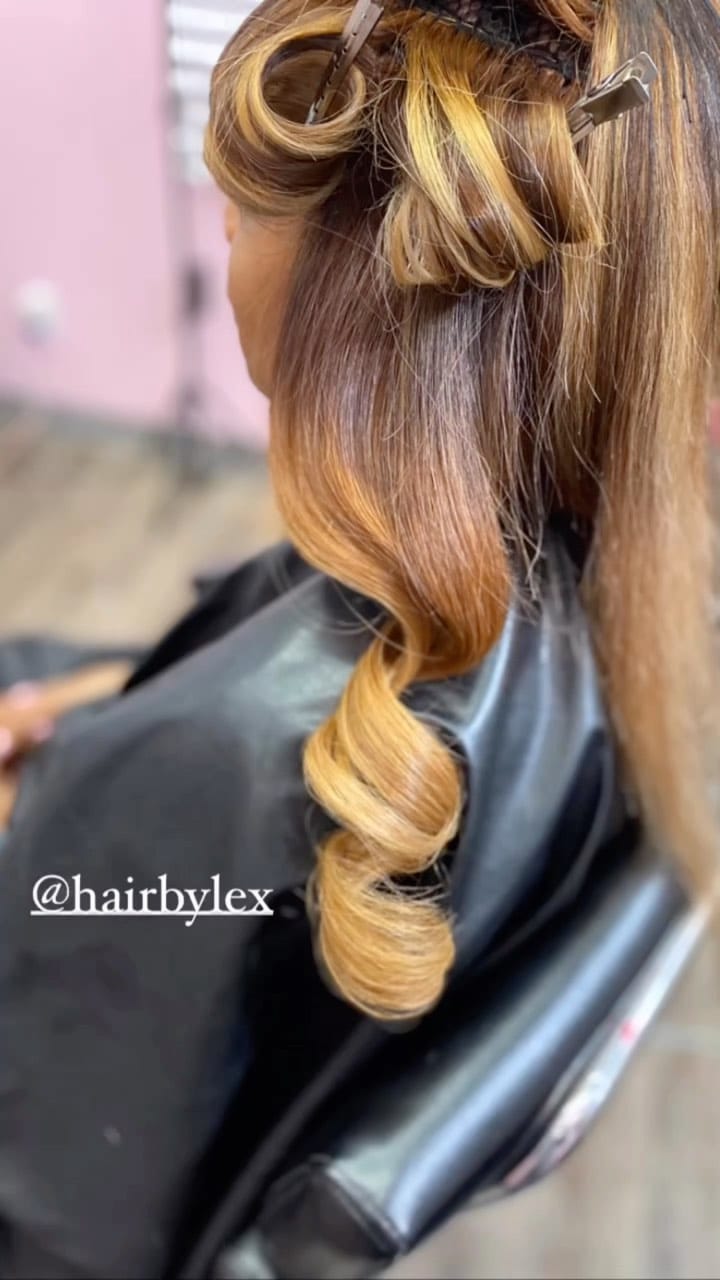 Post 7 by @hairbylex on Instagram (video)