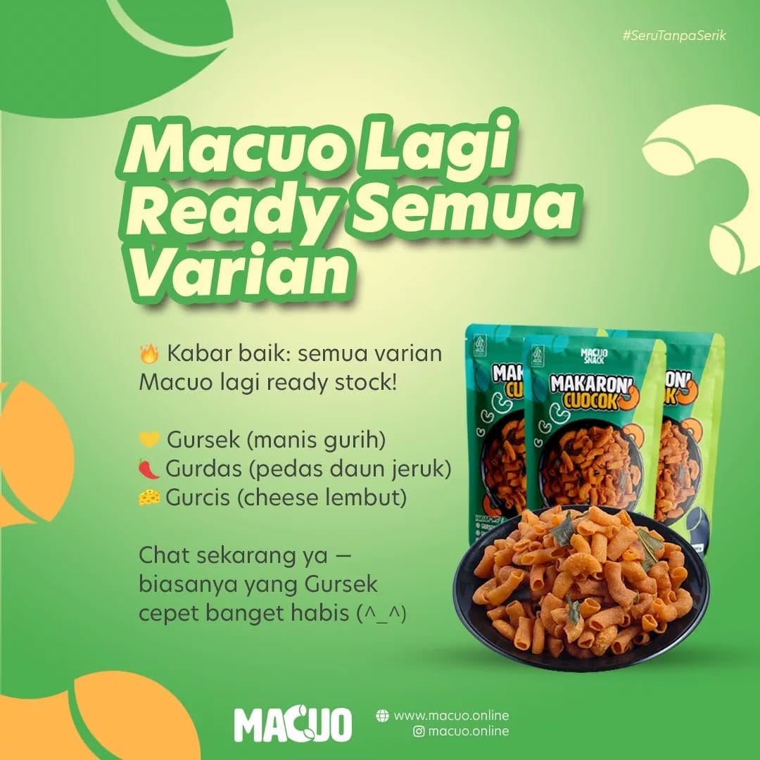 Post 2 by macuo_store on Instagram (image)
