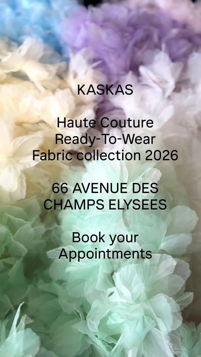 Post 3 by KASKAS FABRICS on Instagram (video)