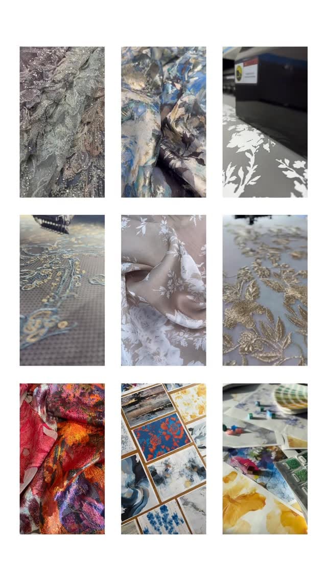 Post 1 by KASKAS FABRICS on Instagram (video)