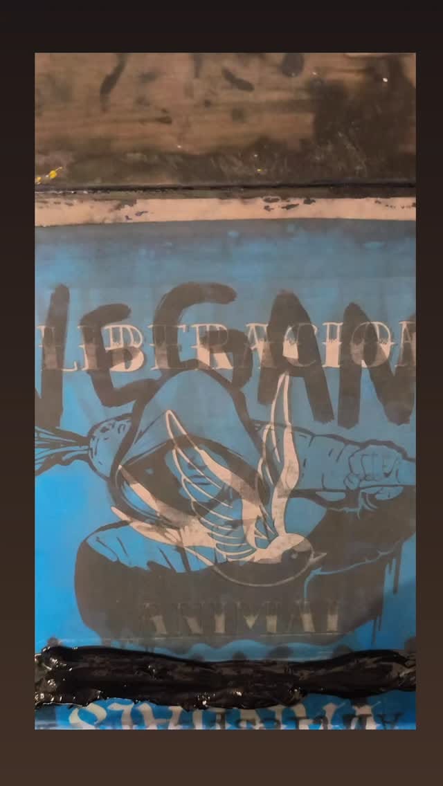 Post 1 by Serigrafiavegana on Instagram (video)