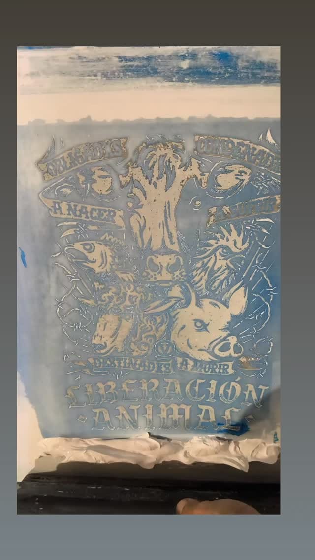 Post 4 by Serigrafiavegana on Instagram (video)
