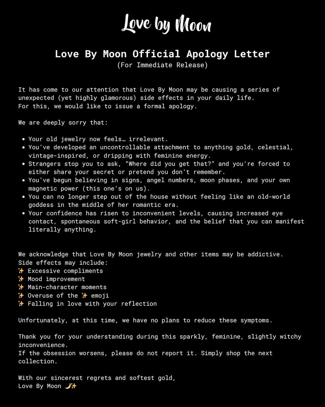 Post 4 by Love By Moon on Instagram (image)