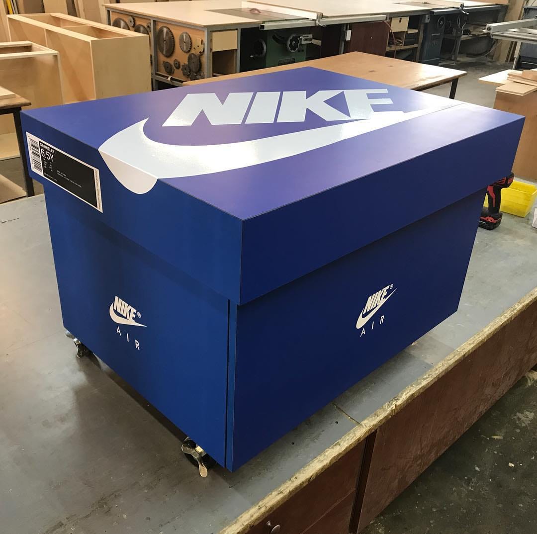 Post 2 by Giant Shoe Boxes on Instagram (carousel)