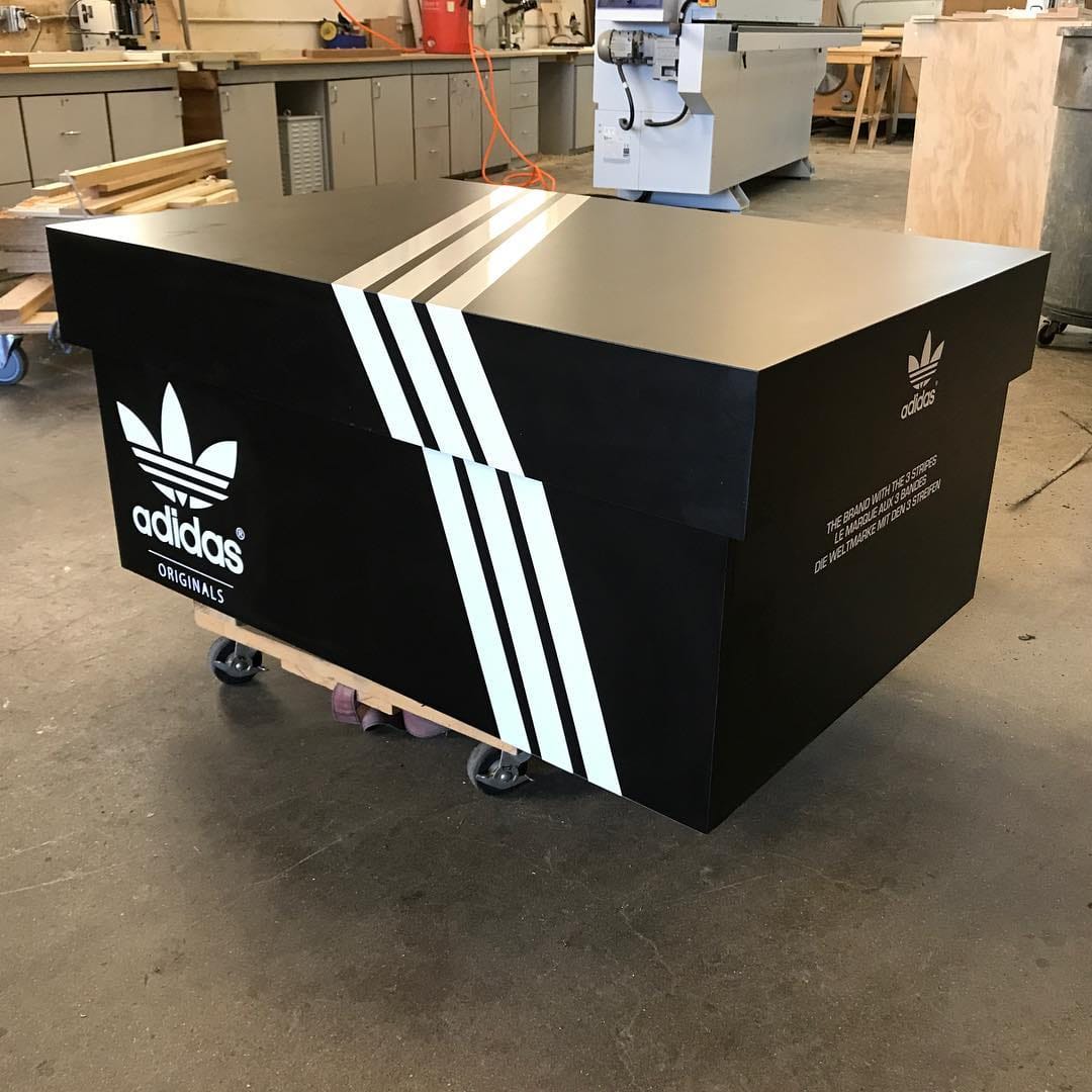 Post 10 by Giant Shoe Boxes on Instagram (image)