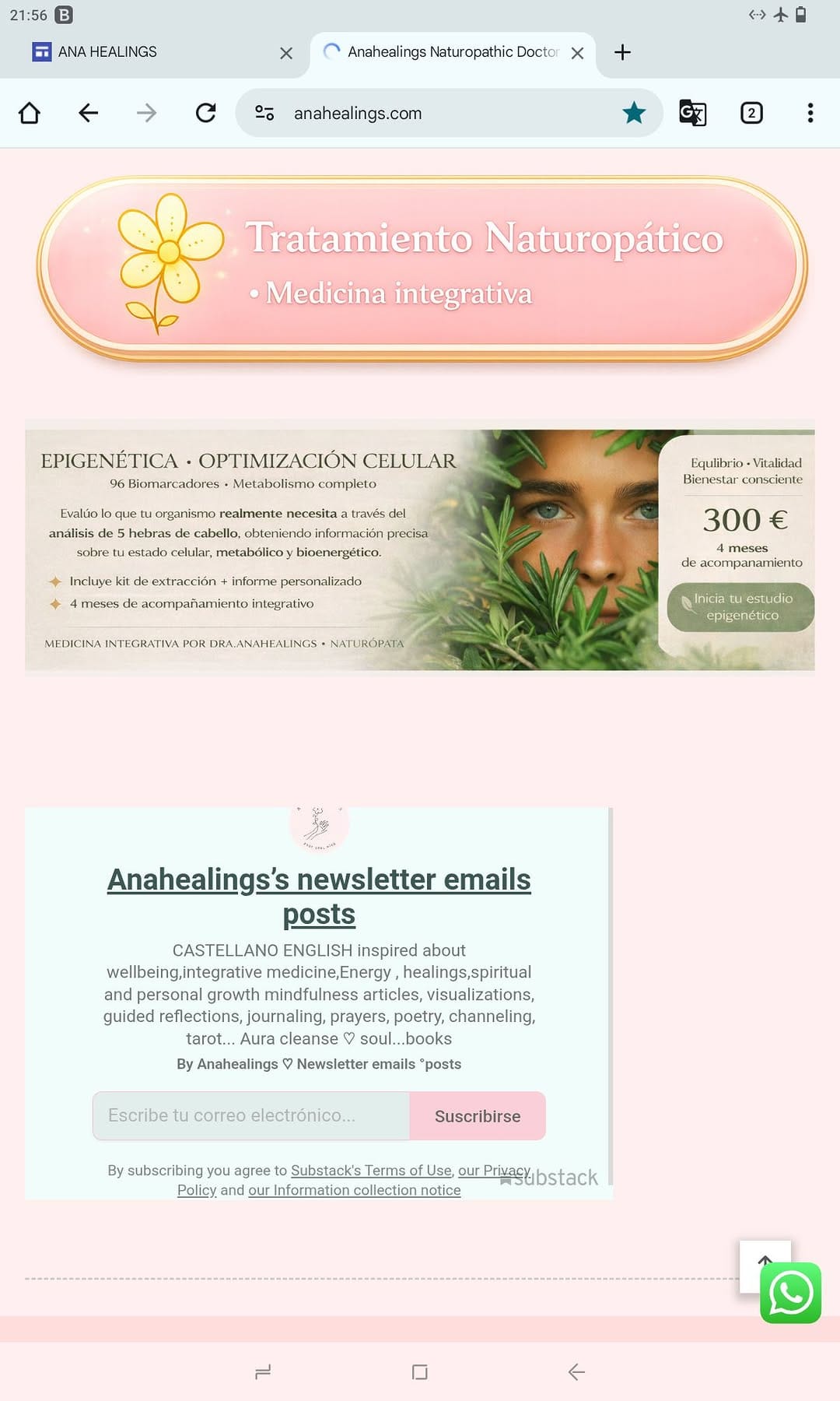 Post 6 by AnaHealings on Instagram (image)