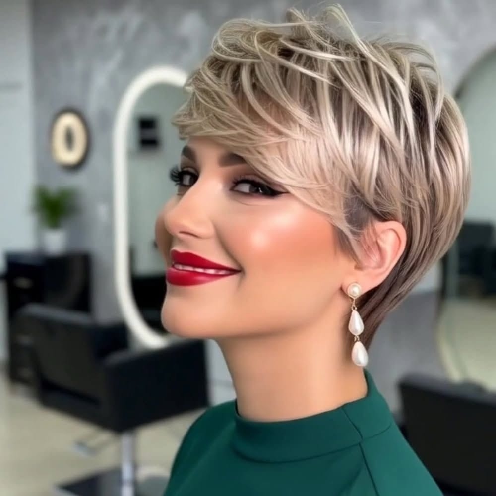 Post 10 by @short_hair_beauty_ on Instagram (image)