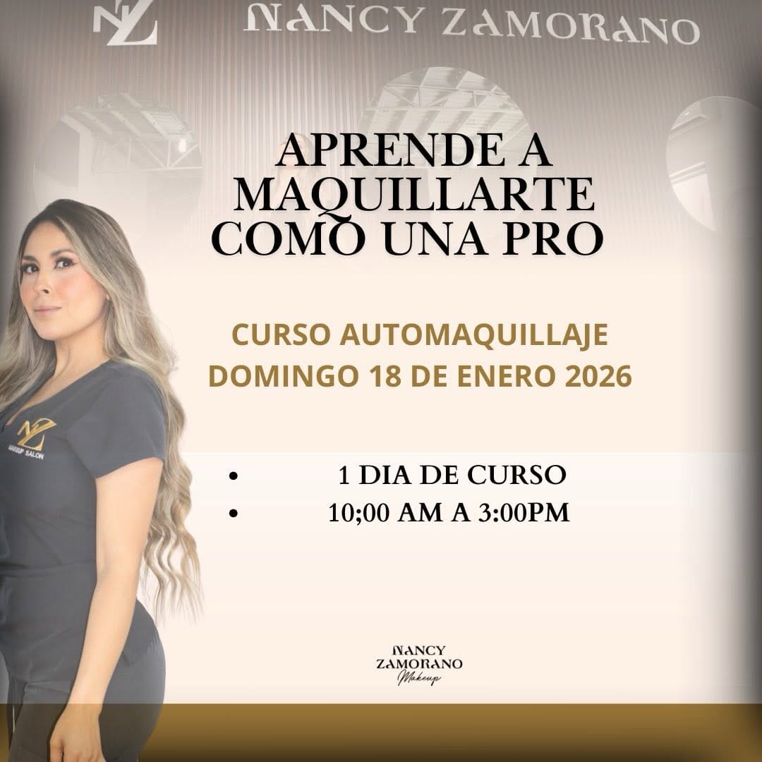 Post 6 by NANCY ZAMORANO MAKEUPSCHOOL✨ on Instagram (image)