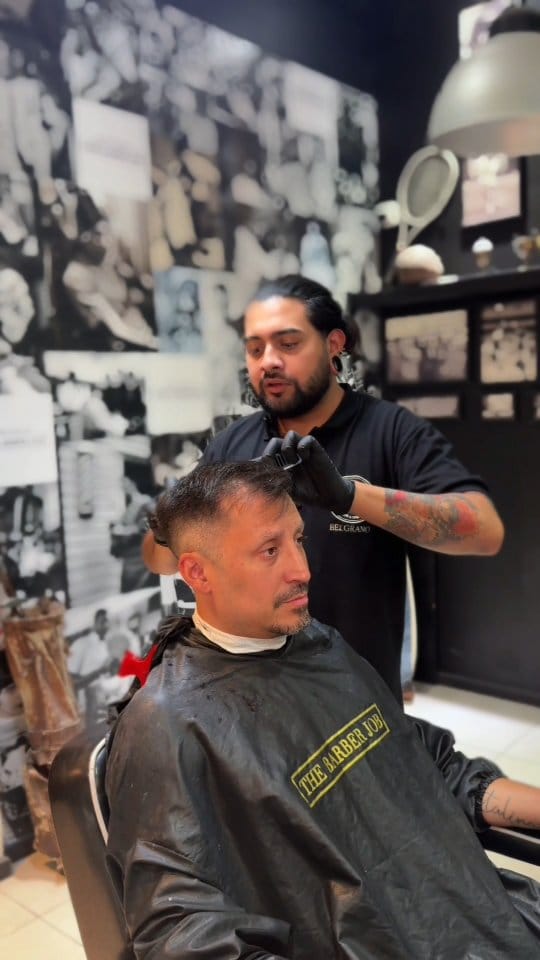 Post 1 by The Barber Job on Instagram (video)