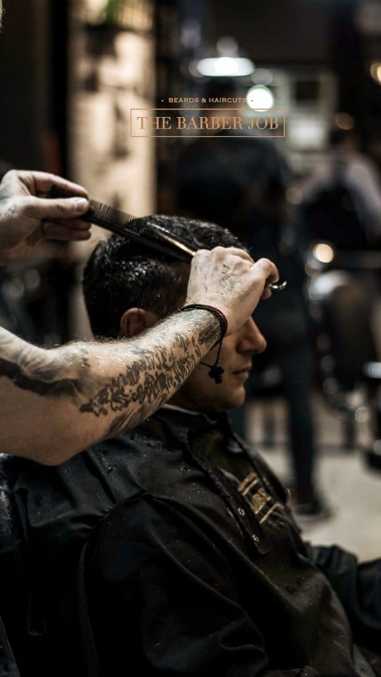 Post 9 by The Barber Job on Instagram (video)