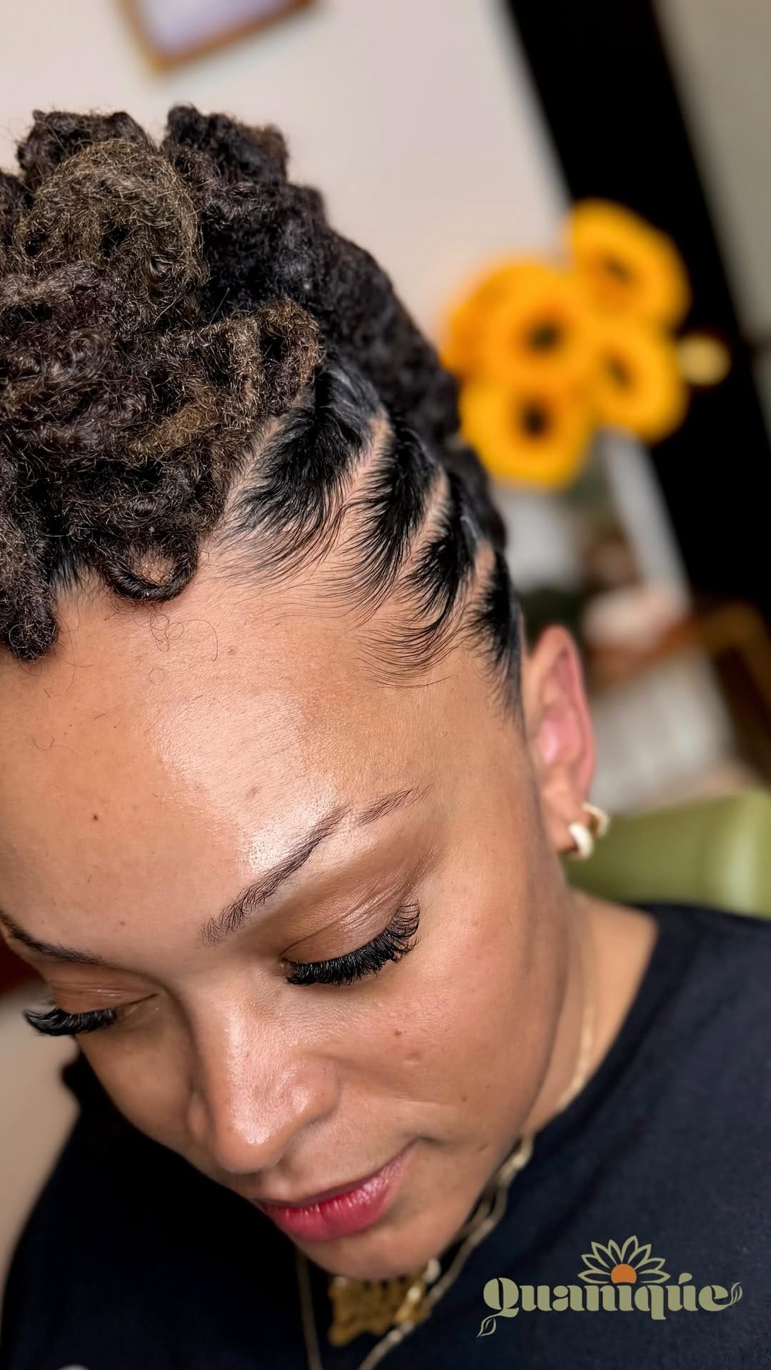 Post 3 by Luxurious Locs & Lashes on Instagram (video)
