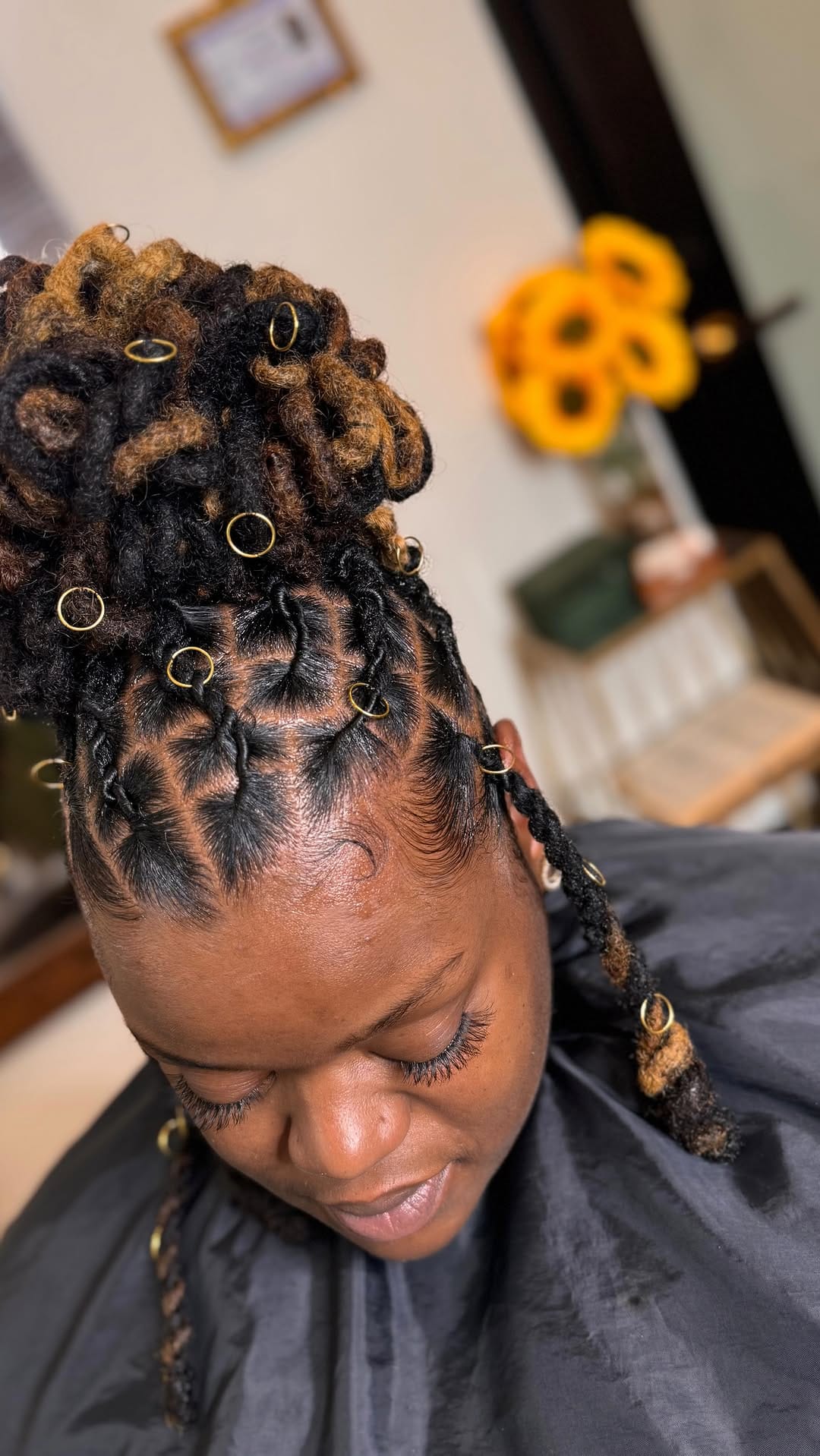 Post 2 by Luxurious Locs & Lashes on Instagram (video)