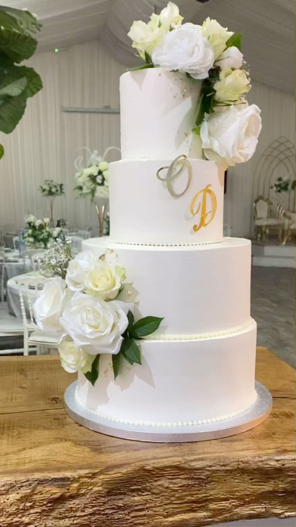 Post 2 by Celebration Wedding Cakes on Instagram (video)