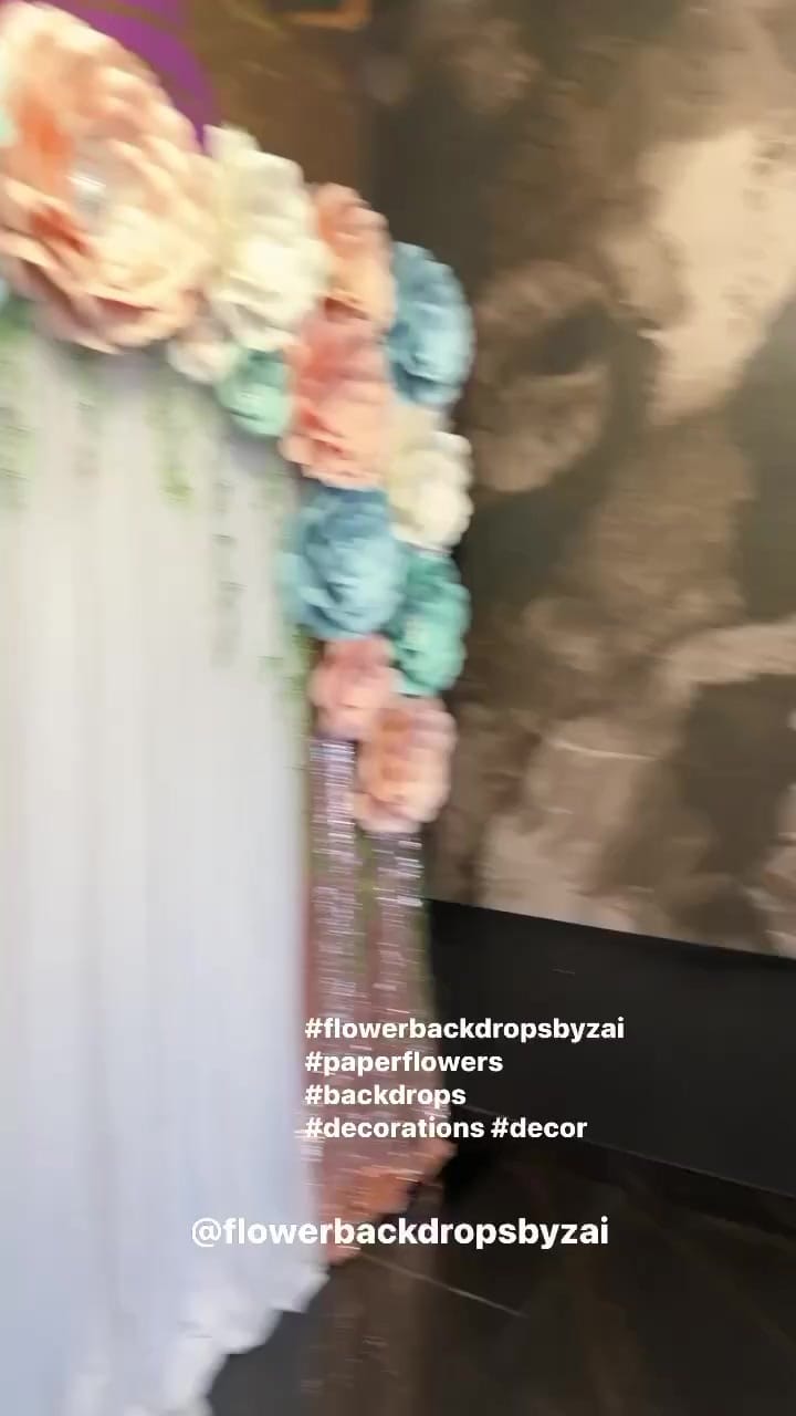 Post 3 by 🌹Flower Backdrops🌹 on Instagram (video)