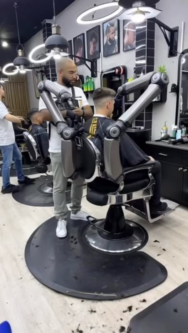Post 4 by Argeny peluquería barbershop on Instagram (video)