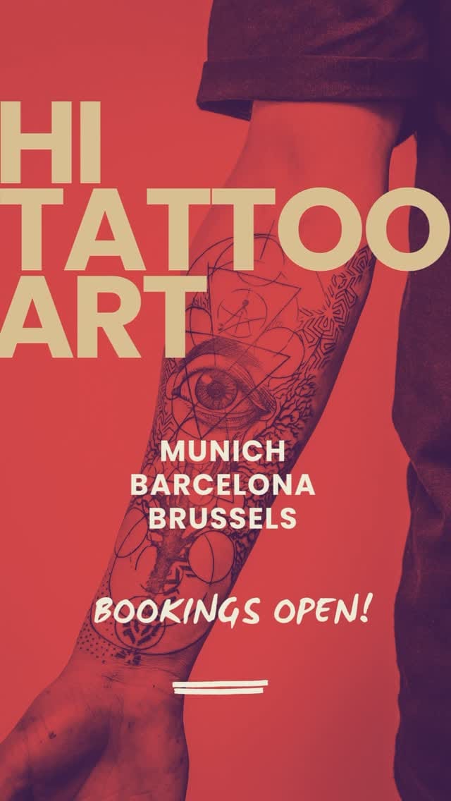 Post 10 by HI Tattoo Art - Tattoo artists on Instagram (video)