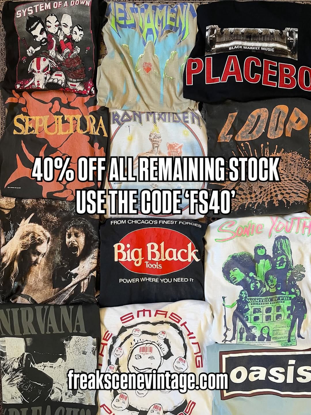 Post 3 by @freakscenevintage on Instagram (image)