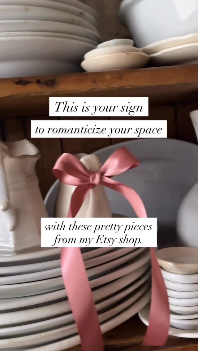 Post 2 by Jennifer | Vintage + Antique Home Decor on Instagram (video)