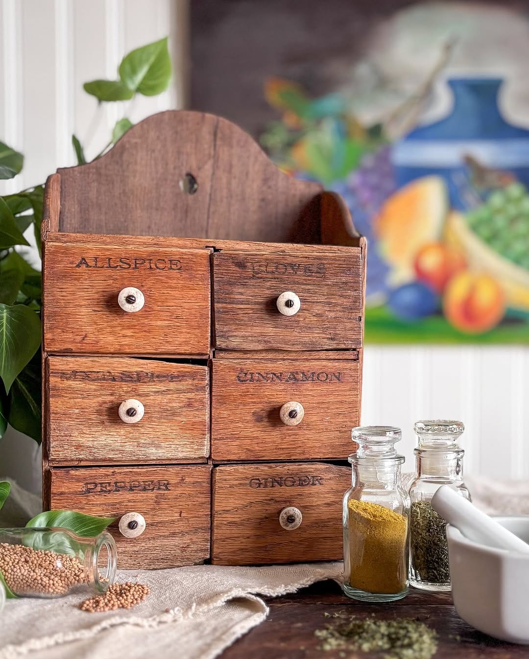 Post 9 by Jennifer | Vintage + Antique Home Decor on Instagram (carousel)