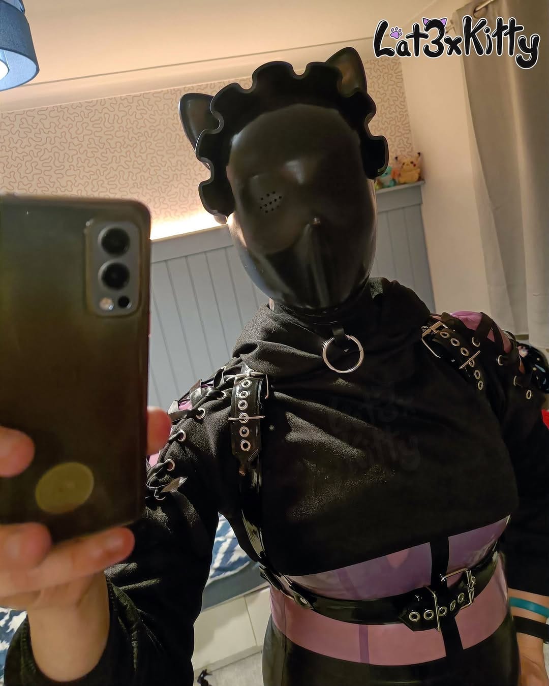 Post 2 by Latex Kitty Cass on Instagram (carousel)